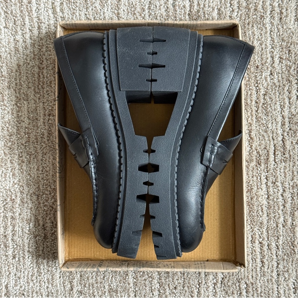 Free People Lyra Lug Sole Loafers - Picture 6 of 7